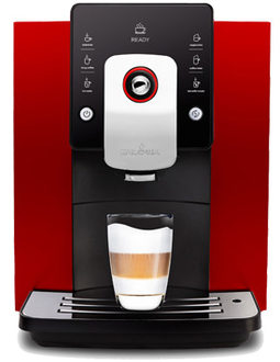 咖樂美1601全自動咖啡機-紅