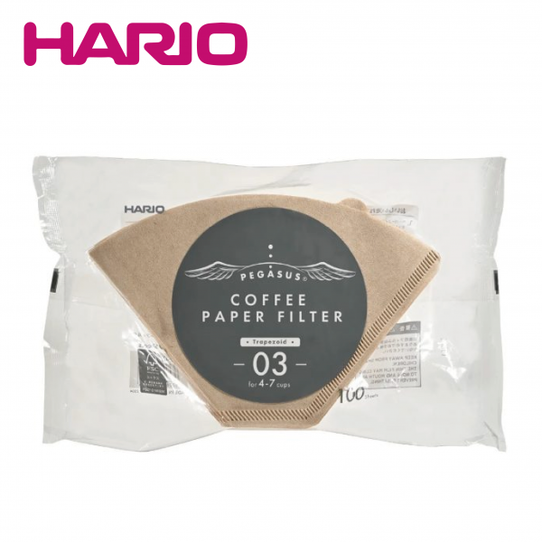 HARIO 103扇形濾紙【100入】